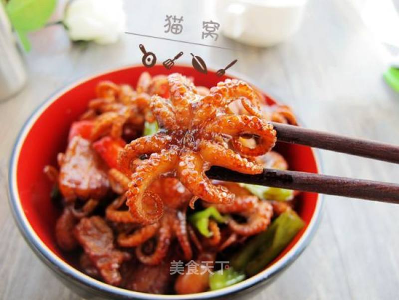 Sauteed Baby Octopus recipe