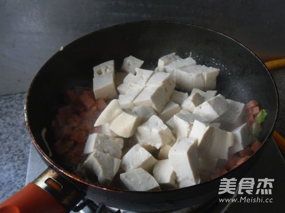 Braised Tofu with Oyster Sauce recipe