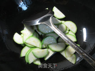 #trust of Beauty# Fried Zucchini with Oil and Gluten recipe