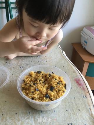 Homemade Baby Meat Floss recipe