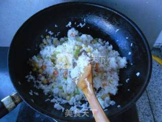 Three Ding Fried Rice recipe