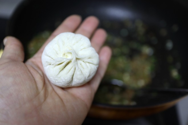 Pork Golden Needle Buns recipe