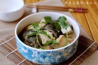 Black Fish Tofu Soup recipe