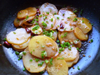 Hot and Sour Potato Chips recipe