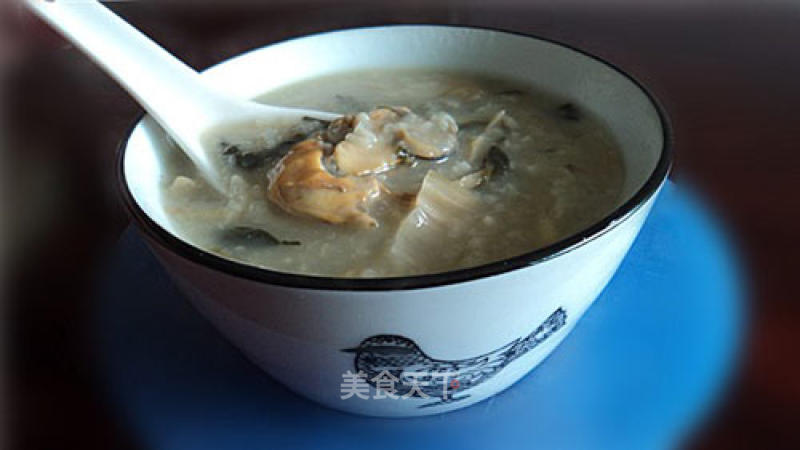 Dried Oyster Porridge recipe