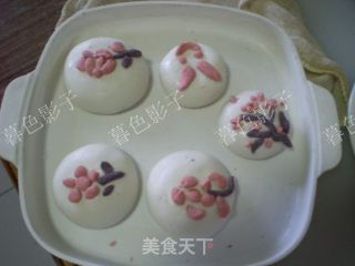 Flower Like Brocade Glutinous Rice Balls recipe