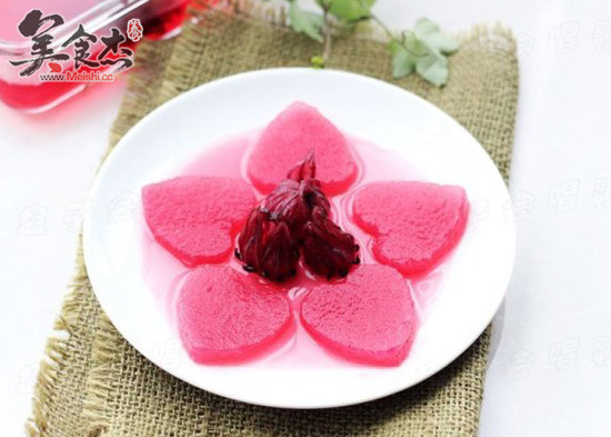 Roselle Pickled Winter Melon recipe