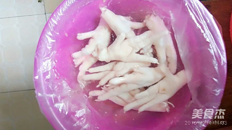 Tiger Skin and Chicken Claws recipe