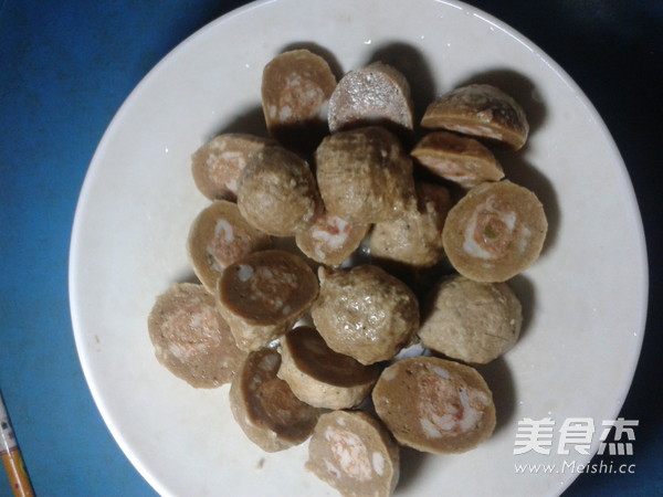 Stir-fried Beef Balls with Cucumber recipe