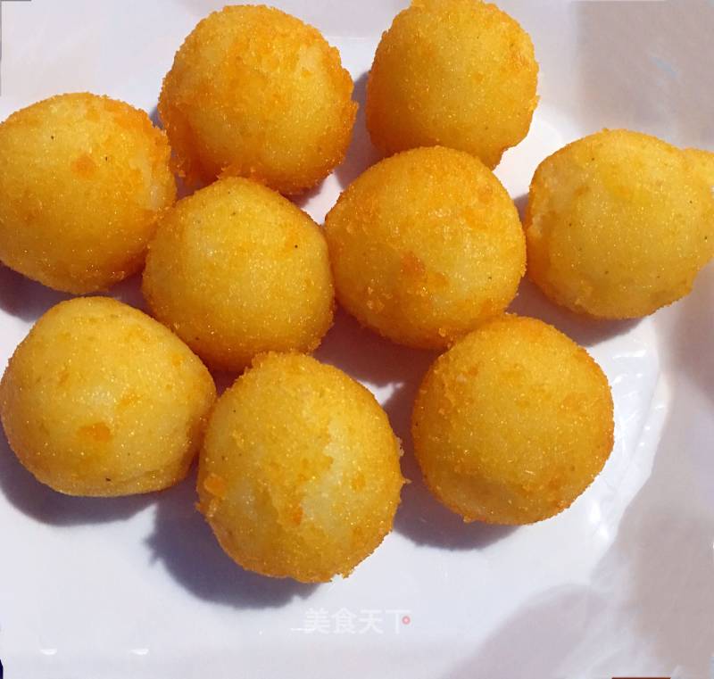 Fried Potato Meatballs recipe