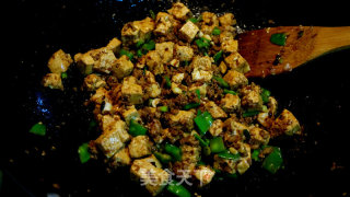 Laoganma Roasted Tofu with Minced Pork recipe