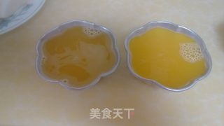 Mango Jelly and Milk Honey Bean Pudding. recipe