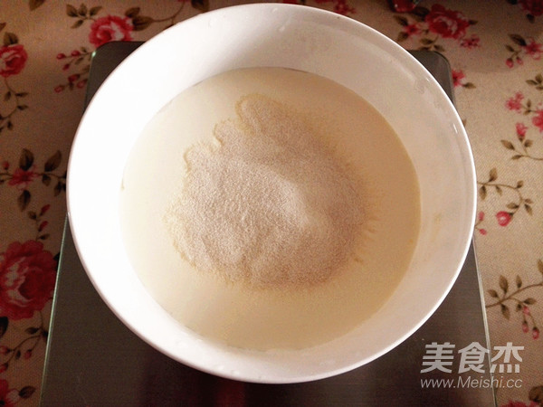 Papaya Milk Jelly recipe