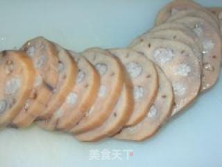 Honey Juice Blueberry Lotus Root recipe