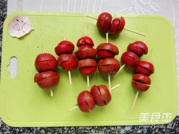 Diy Candied Haws Simplified Version recipe