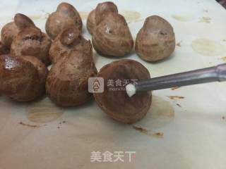 #aca烤明星大赛#cocoa Mini Puffs recipe