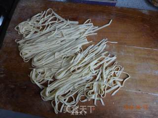 Hand-rolled Noodles with Sauce Noodles recipe