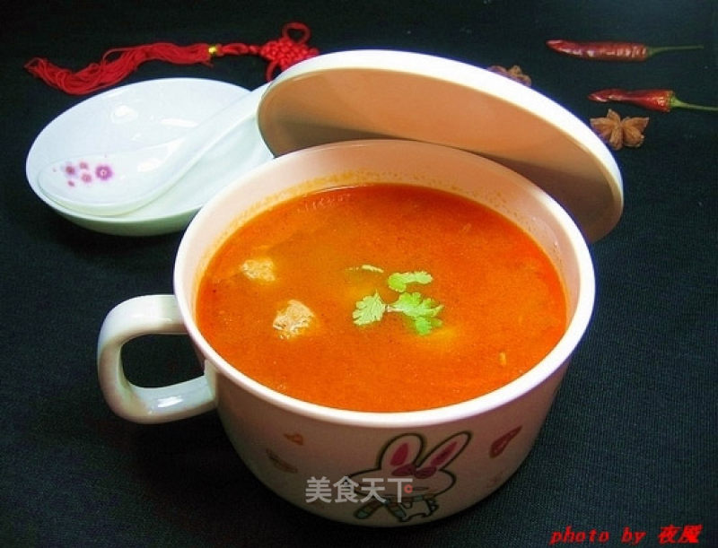 Tomato Meatball Soup recipe