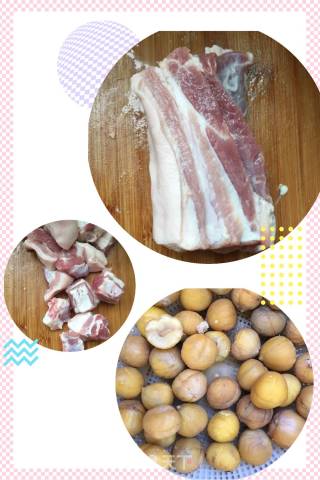 Braised Pork with Chestnut recipe