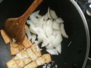 Tofu with Green Pepper and Onion recipe