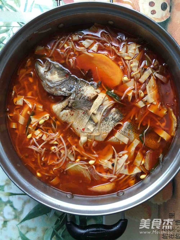 Perch Hot Pot recipe