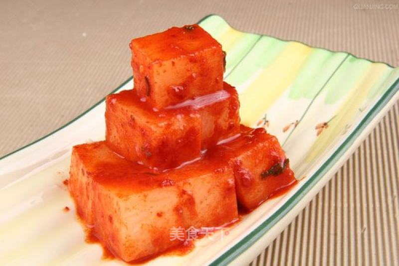 Diced Radish Kimchi recipe