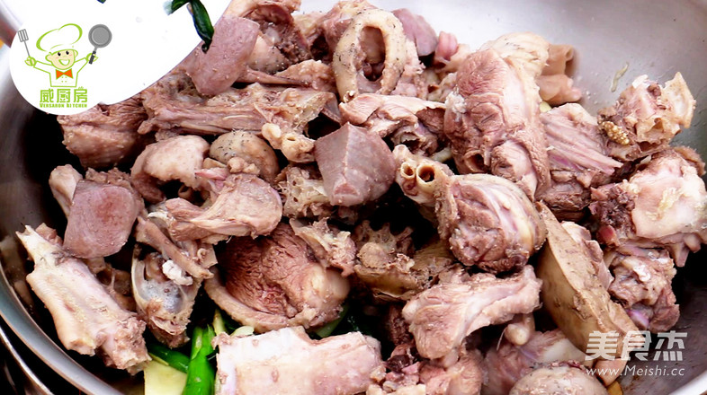 Braised Wild Swan Meat--wei Culinary recipe