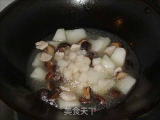 Mushroom, Fresh Shell and Winter Melon Soup recipe