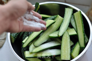 Cucumber with Hot Sauce recipe