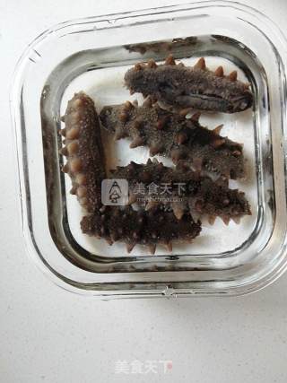 Scallion and Sea Cucumber recipe