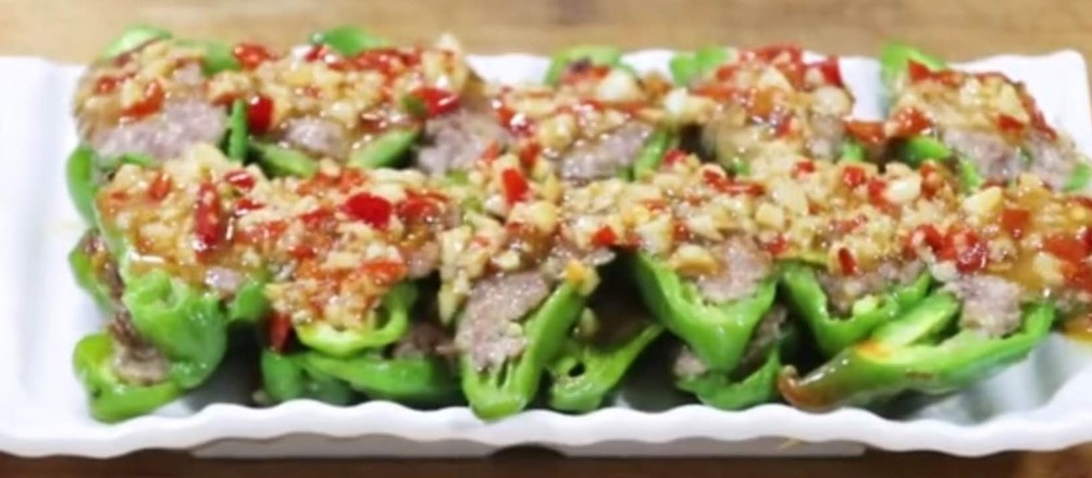 [green Pepper Wrapped Pork] Don’t Stir Fry The Green Peppers, Add The Meat to The Green Peppers recipe