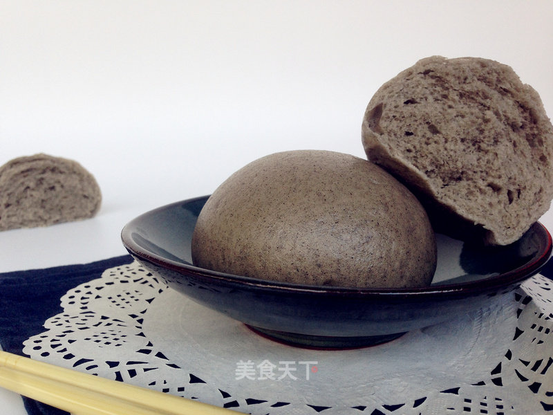 Black Sesame Bun recipe