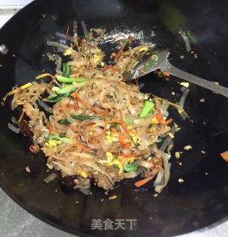Fried Rice Noodles recipe