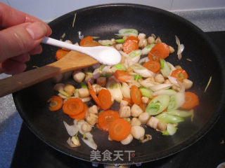 Fried Fritters into The Dish--scallop Fritters recipe