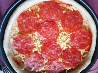 Ham and Vegetable Pizza recipe