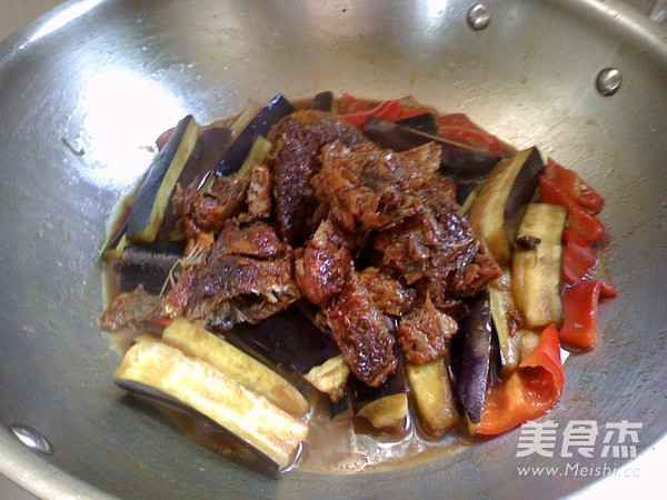 Eggplant Braised Crispy Fish recipe