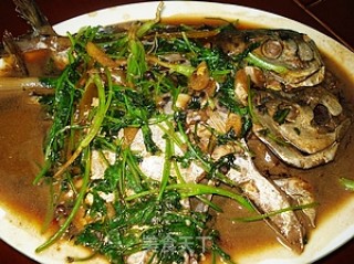 Stewed Pomfret recipe