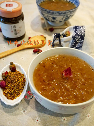 Osmanthus Rose Tremella Soup recipe