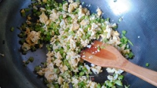 Beef Celery Egg Fried Rice recipe