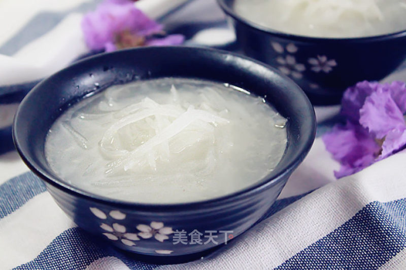 Carp Soup with Shredded Radish recipe