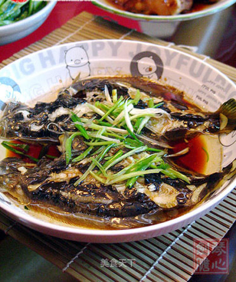 Steamed Left Mouth Fish