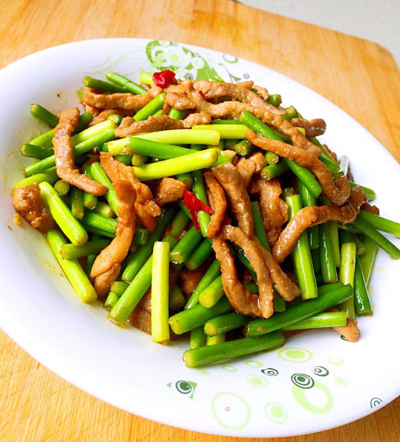 Garlic Moss Shredded Pork recipe