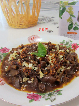 Garlic Marinated Fungus recipe