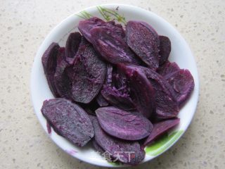 Breadmaker Version Purple Potato Toast recipe