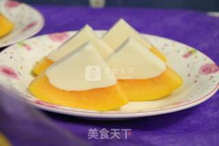 Milk Papaya Pudding recipe