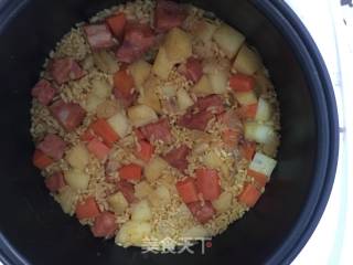 Curry and Bacon Braised Rice recipe