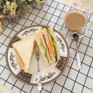 Egg Ham Sandwich recipe