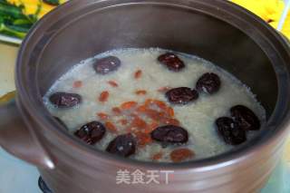 Yam Black Millet Congee recipe