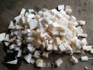 Steamed Taro with Minced Meat recipe