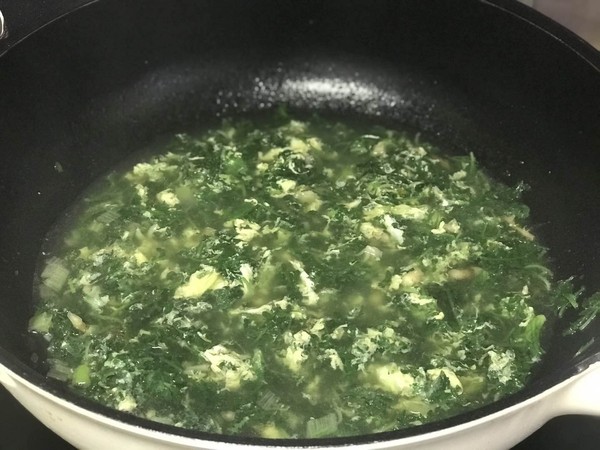Shepherd's Purse Egg Soup recipe